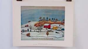 Paul Seifert Residence of Mr. Jones Town Dodgeville Wis 1881 Folk Art Print